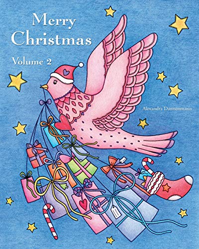 Beispielbild fr Merry Christmas - Volume 2: a beautiful Christmas Adult Coloring Book for Relaxation zum Verkauf von ThriftBooks-Dallas