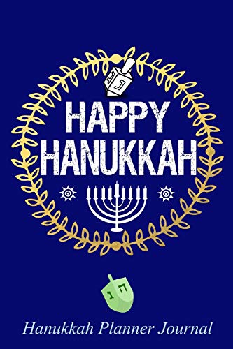 Imagen de archivo de Happy Hanukkah: Hanukkah Planner Journal: Holiday Organizer Notebook [Soft Cover ] a la venta por booksXpress