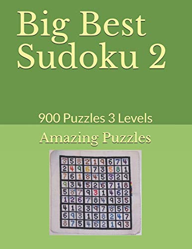 Imagen de archivo de Big Best Sudoku 2: 900 Puzzles 3 Levels a la venta por Lucky's Textbooks