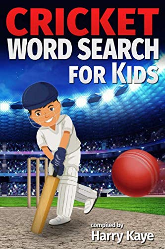 Stock image for Cricket Word Search for Kids: County Championship teams, England's best players and more! for sale by WorldofBooks