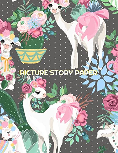Beispielbild fr Picture Story Paper: Pretty Llama Big Book Learn to Draw and Write and Proportion Letters ( for Kinder-3rd Grade zum Verkauf von THE SAINT BOOKSTORE