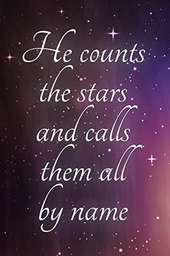 Imagen de archivo de He Counts the Stars and Calls Them by Name: Christian Planner a la venta por Revaluation Books