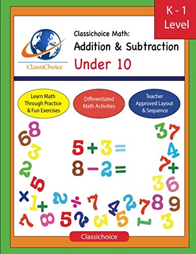 Beispielbild fr Classichoice Math: Addition & Subtraction Under 10 zum Verkauf von Revaluation Books