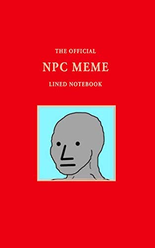 Imagen de archivo de The Official NPC Meme Lined Notebook a la venta por Revaluation Books