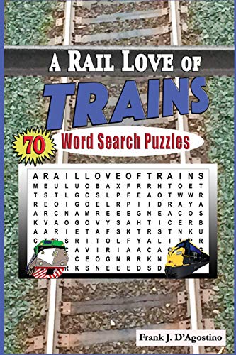 Beispielbild fr A Rail Love of Trains Word Search Puzzles zum Verkauf von WorldofBooks