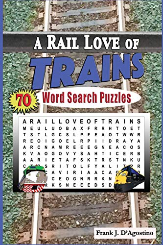 Stock image for A Rail Love of Trains Word Search Puzzles for sale by WorldofBooks