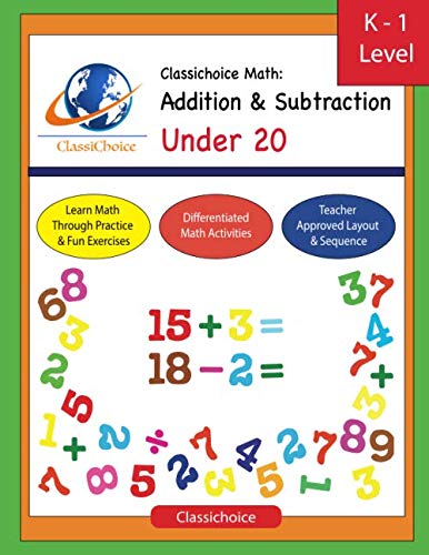 9781729164969: Classichoice Math: Addition & Subtraction Under 20
