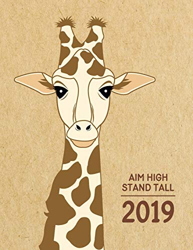 Stock image for Aim High Stand Tall: Intentional Life Goals Planner with Trackers and Inspiration for a Kick Ass 2019 (Large Size) for sale by MusicMagpie