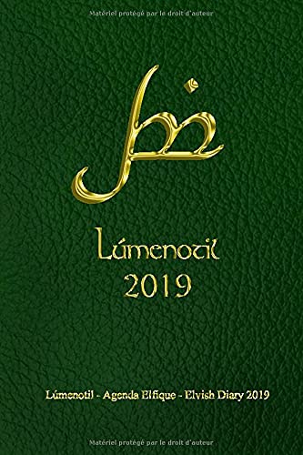 Beispielbild fr Lmenotil - Agenda Elfique - Elvish Diary 2019 zum Verkauf von Revaluation Books