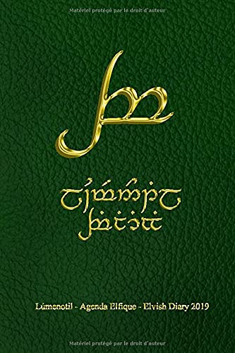 Beispielbild fr Lmenotil - Agenda Elfique - Elvish Diary 2019 zum Verkauf von Revaluation Books