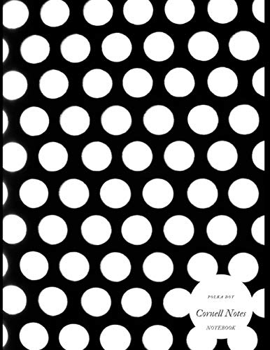 Imagen de archivo de Polka Dot Cornell Notes Notebook: Blank composition book of systematic method outline composed of notebook with column and line format [Soft Cover ] a la venta por booksXpress