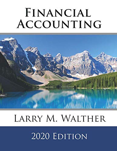

Financial Accounting 2020 Edition