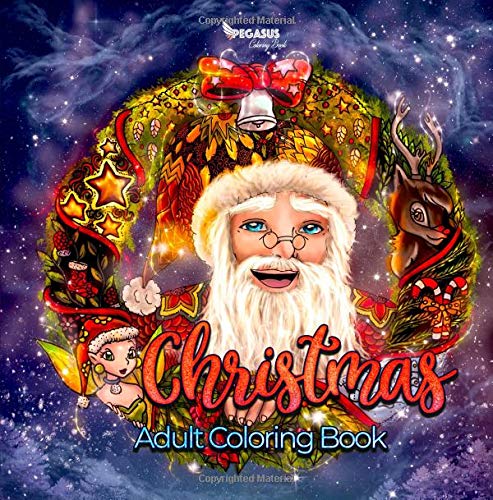 Stock image for Christmas: Adult Coloring Book for sale by Revaluation Books