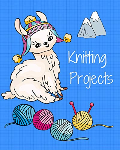 Stock image for Knitting Projects: Graph Paper and Blank Pages Notebook,Knitting Patterns Llama Book [Soft Cover ] for sale by booksXpress