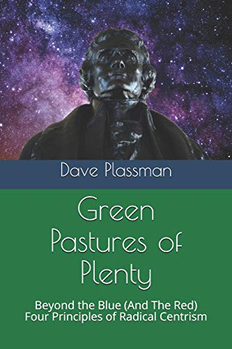 Beispielbild fr Green Pastures of Plenty: Beyond the Blue (And The Red), Four Principles of Radical Centrism zum Verkauf von SecondSale