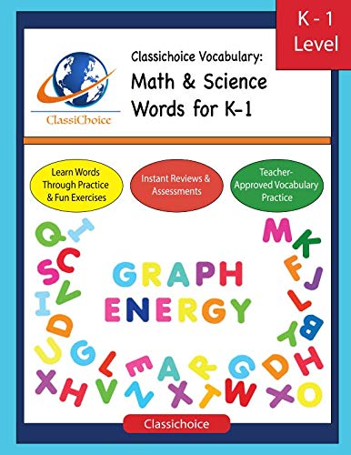 9781731164933: Classichoice Vocabulary: Math & Science Words for K-1