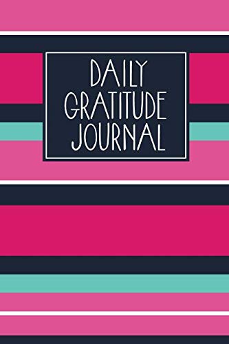 Stock image for Daily Gratitude Journal: For Women and Teens Gratitude Dairy with Prompts - Pink Preppy Stripes for sale by Wonder Book