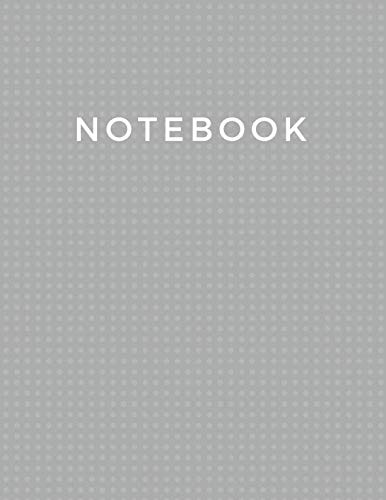 Beispielbild fr Notebook: Dot Grid Notebook Large 8.5 x 11 inches - 4 Dots Per Inch - 110 Dotted Pages - Soft Cover - Silver Dotted Notebook/Journal zum Verkauf von Revaluation Books