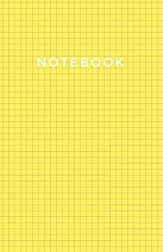 9781731469083: Notebook: Yellow Graph Paper Notebook 5.5 x 8.5 - 1/4 inch squares - 110 pages - Graph Paper Journal Soft Cover