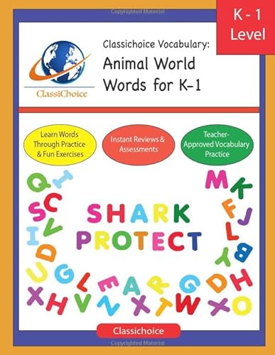 Beispielbild fr Classichoice Vocabulary: Animal World Words for K-1 zum Verkauf von Revaluation Books