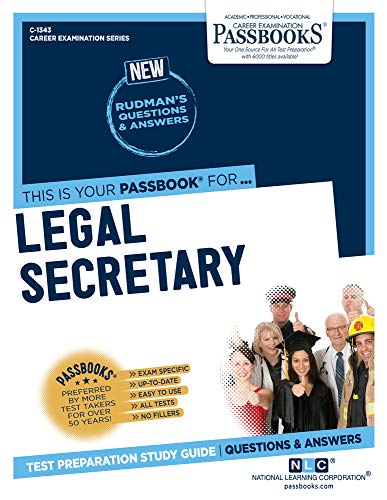 Stock image for Legal Secretary for sale by Better World Books