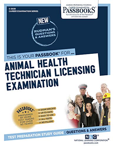9781731830395: Animal Health Technician Licensing Examination: Passbooks Study Guide: 3039 (Career Examination, 3039)