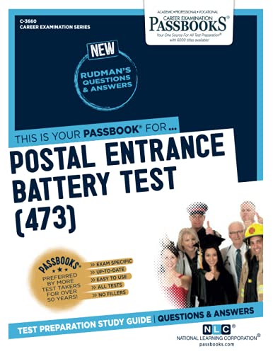 9781731836601: Postal Entrance Battery Test (473) (Career Examination Passbooks, 3660)