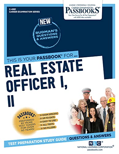 Imagen de archivo de Real Estate Officer I, II (C-4991): Passbooks Study Guide (Career Examination Series) a la venta por WorldofBooks