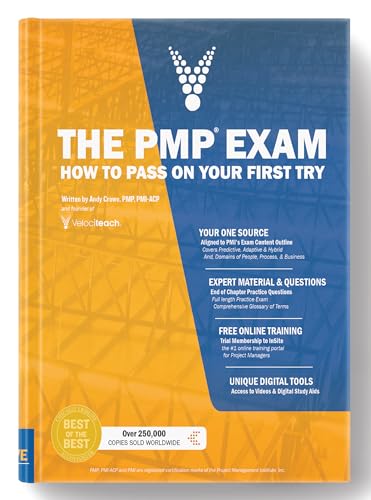 Imagen de archivo de The PMP Exam: How to Pass on Your First Try (Test Prep series) a la venta por Goodwill of Colorado