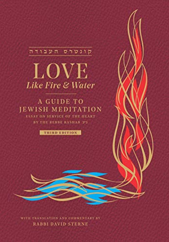 Stock image for Love like Fire and Water: A Guide to Jewish Meditation for sale by Utah Book and Magazine