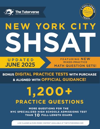 Imagen de archivo de New York City SHSAT: 1,200+ Practice Questions a la venta por ThriftBooks-Dallas