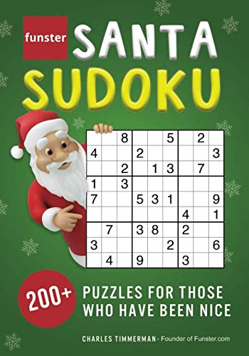 Stock image for Funster Santa Sudoku: 200+ puzzles for those who have been nice for sale by SecondSale