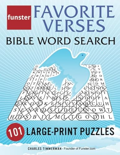 Beispielbild fr Funster Favorite Verses Bible Word Search - 101 Large-Print Puzzles: Exercise Your Brain, Nourish Your Spirit zum Verkauf von ThriftBooks-Atlanta