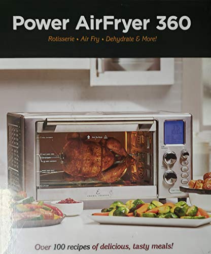 Beispielbild fr Power AirFryer 360: Rotisserie, Air Fry, Dehydrate & More! Over 100 Recipes of delicious, tasty meals! zum Verkauf von Jenson Books Inc
