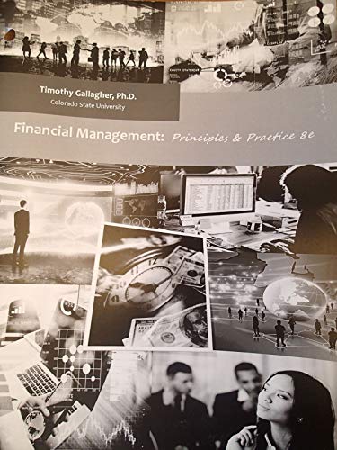 Beispielbild fr Financial Management: Principles zum Verkauf von SecondSale