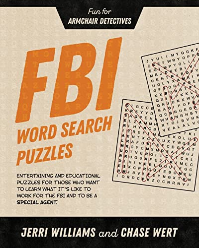 Beispielbild fr FBI Word Search Puzzles: Fun for Armchair Detectives (FBI for Armchair Detectives) zum Verkauf von Book Deals
