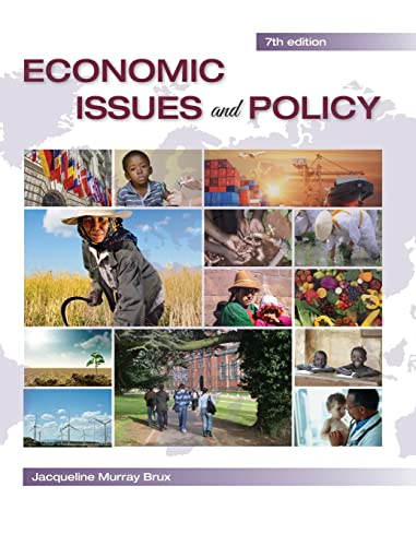Stock image for Economic Issues and Policy - 7th ed for sale by Books Unplugged