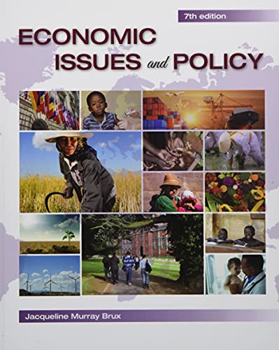 Beispielbild fr Economic Issues and Policy 7th Ed zum Verkauf von Better World Books