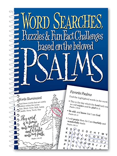 Beispielbild fr Word Searches, Puzzles &amp; Fun Facts Based on the Beloved Psalms zum Verkauf von Blackwell's