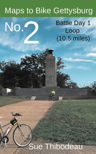 9781732603868: Maps to Bike Gettysburg No. 2: Battle Day 1 Loop