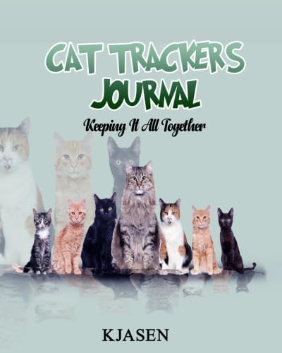 Stock image for Cat Trackers Journal: Keeping It All Together GREEN: Volume 8 (Tracker Journals) for sale by Revaluation Books