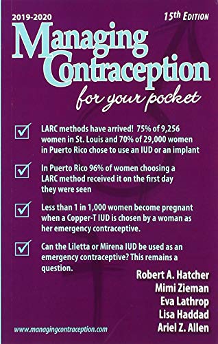 Imagen de archivo de Managing Contraception : For Your Pocket a la venta por Better World Books