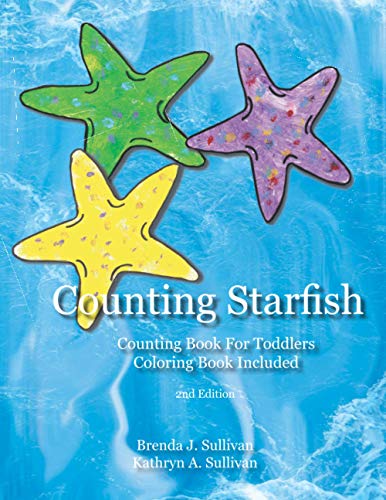9781732999015: Counting Starfish: Counting Book for Children Coloring Book Included: 2
