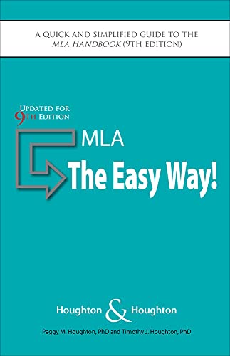 Beispielbild fr MLA, The Easy Way! Updated for the 9th Edition MLA zum Verkauf von Half Price Books Inc.