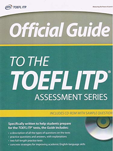 Stock image for OFFICIAL GUIDE TO TOEFL ITP W/CD >2019 for sale by GreatBookPrices