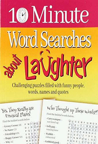 Stock image for 10 Minute Word Searches About Laughter for sale by HPB-Emerald