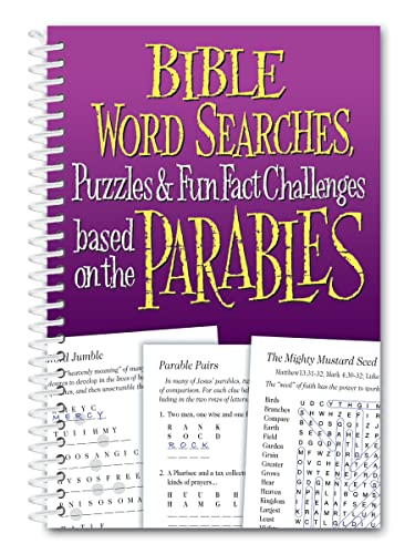 Stock image for Word Searches and Other Word Puzzles from Parables from the Bible for sale by GF Books, Inc.