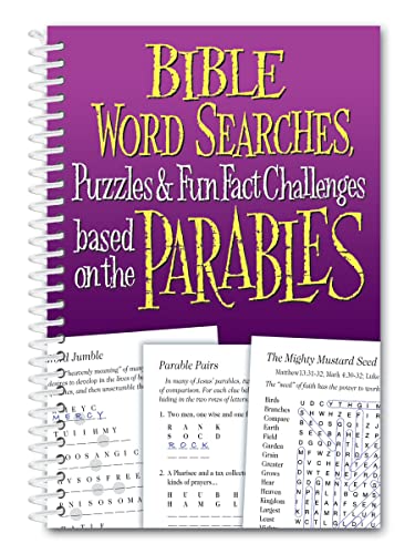9781733160377: Word Searches and Other Word Puzzles from Parables from the Bible