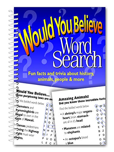 Stock image for Would You Believe Word Search for sale by Your Online Bookstore