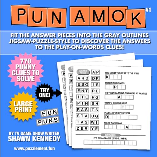 

Pun Amok: The Word Game with Crazy Clues